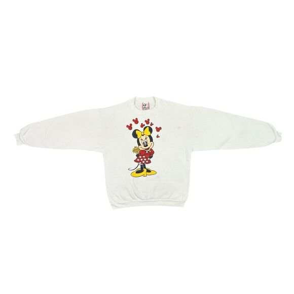 Vintage Disney Designs Minnie Mouse Crew Neck Sweatshirt - Size Large - Picture 3 of 7